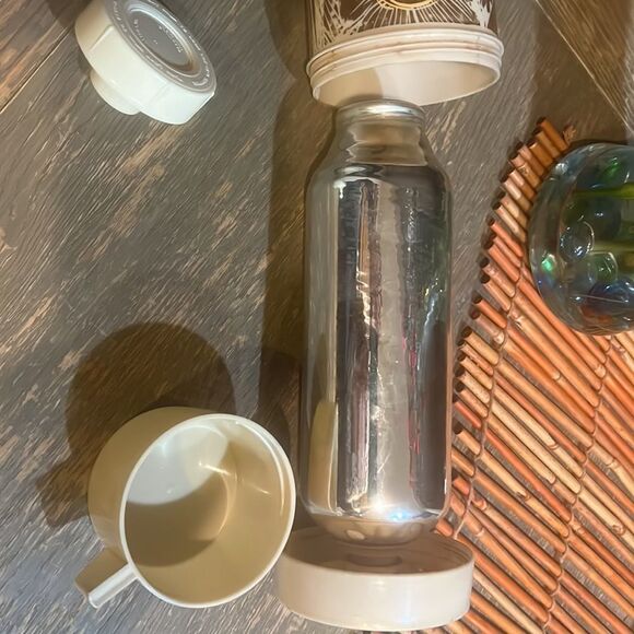 Vintage Floral Gadabout Thermos Bottle Alladin - Picture 7 of 7